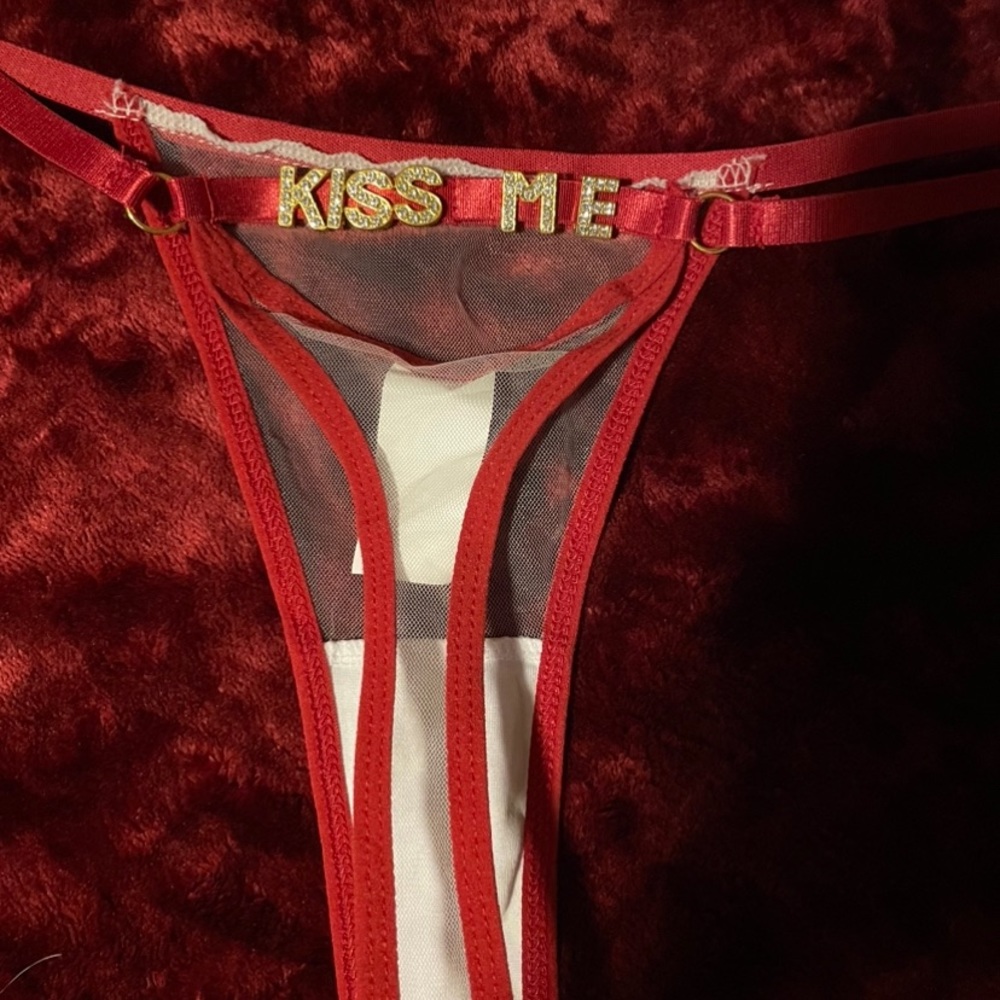 Red thong